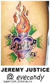 tatuaje music heart+name