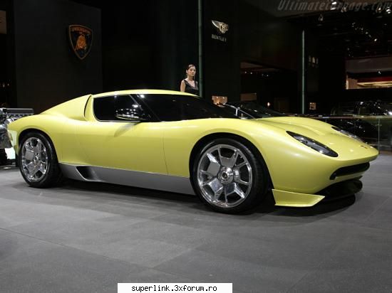 Masini... de cusut,de calcat(Pentru impatimiti) - Lamborghini Miura Concept - Katerinca, aberatii