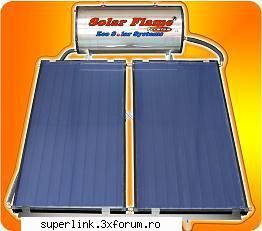 suntem si ai sistemelor solare marca: solar flame produse in intreaga gama de panouri solare plane,