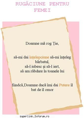 http://poze-fun.cere.ro/ - rugaciune pt femei! ps: atomic_man super - Video si poze fun
