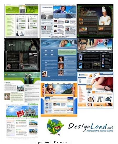 web-site templates - delaurentis - Templates - discutii si link-uri