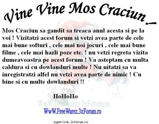 www.freewarez.3xforum.ro :D - si inca una :)) - Forum-uri pentru noi toti
