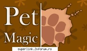 www.petmagic.ro - A aparut cel mai complet magazin online dedicat - Link-uri utile